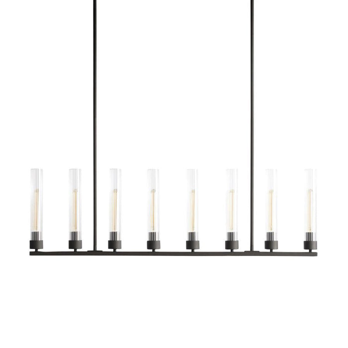 Chgakle Glass Linear Chandelier