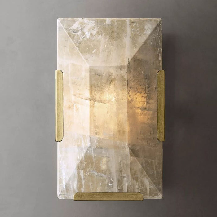 Hawsan Calcite Sconce