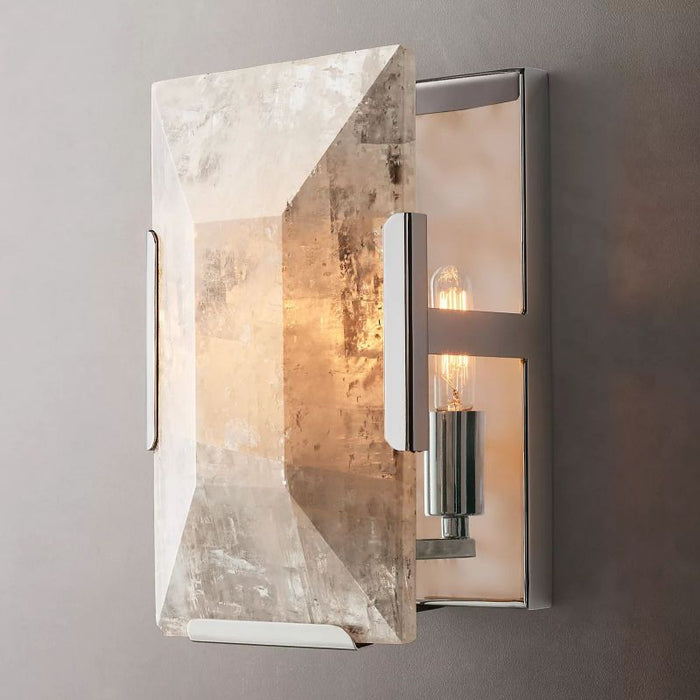 Hawsan Calcite Sconce