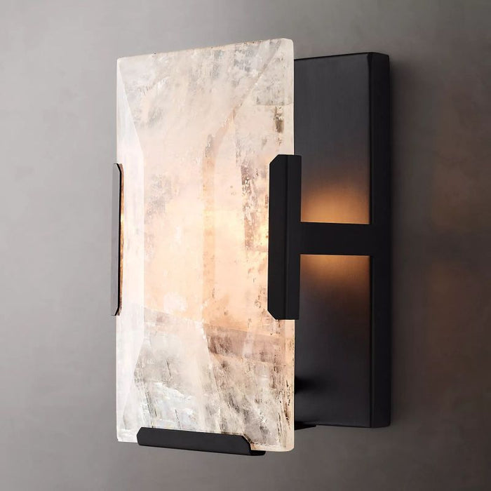 Hawsan Calcite Sconce