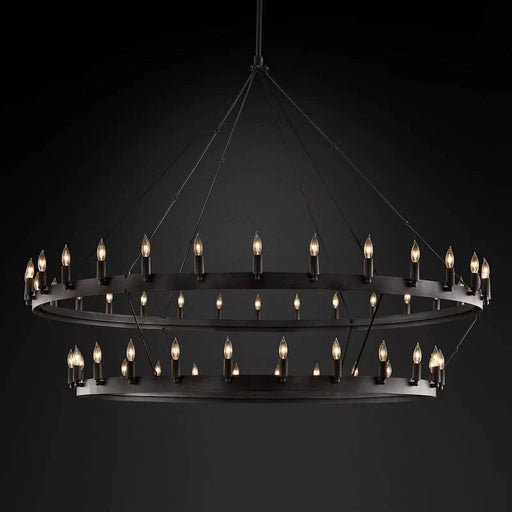 Camino Vintage Candelabra 2-Tier Chandelier