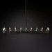 Camino Vintage Candelabra Rectangular Chandelier