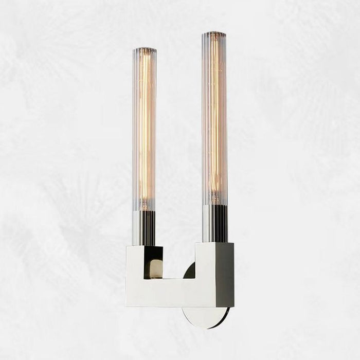 Candlestick Series Glass Wall Sconce