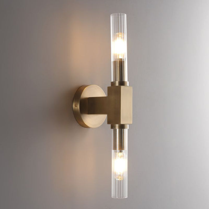 Candlestick Series Glass Wall Sconce