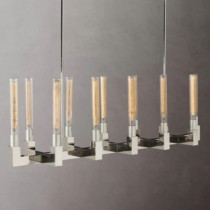 Candlestick Series Glass Chandelier