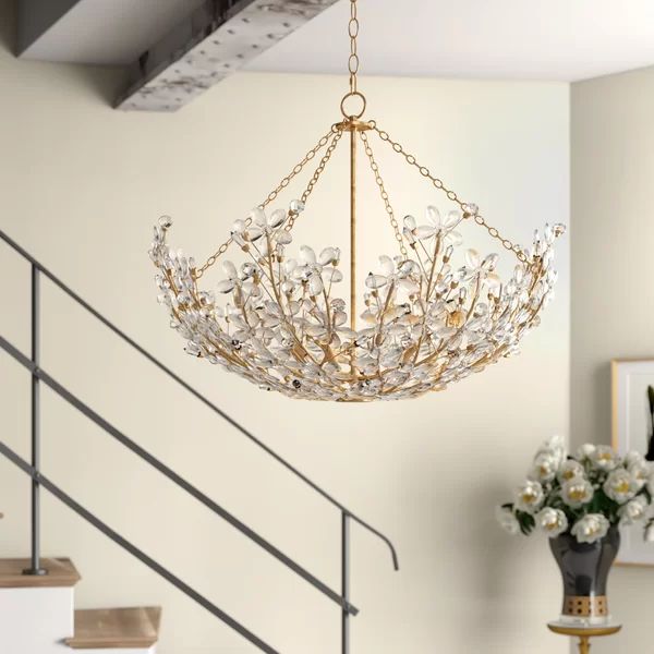 Ruisha 6 Lights Round Chandelier