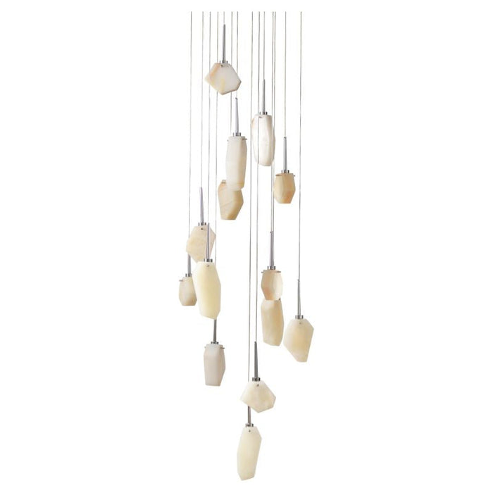 Contemporary Alabaster Pendant Light