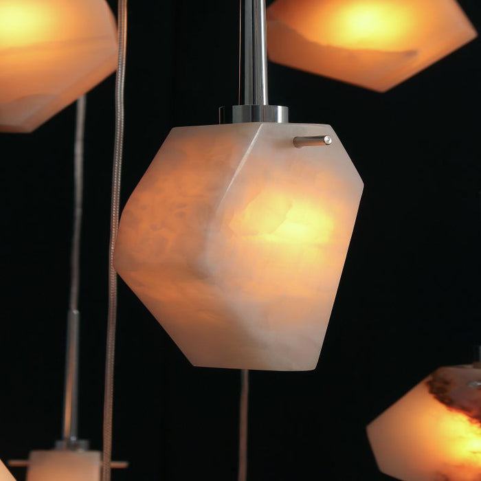 Contemporary Alabaster Pendant Light