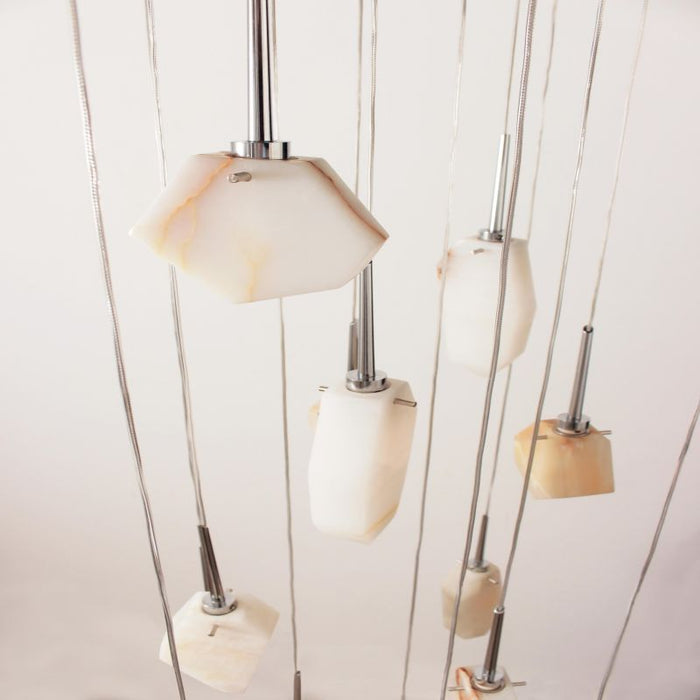 Contemporary Alabaster Pendant Light