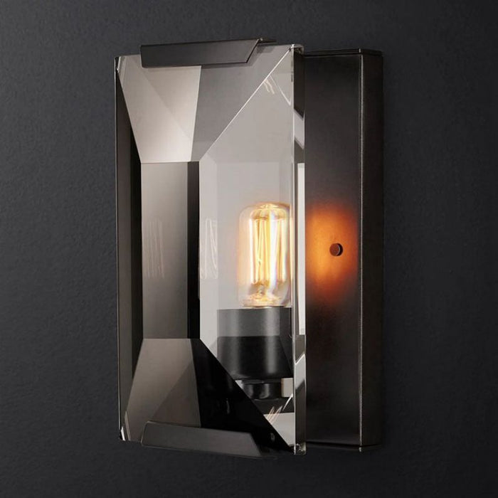 Hawsan Multicurve Crystal Wall Sconce