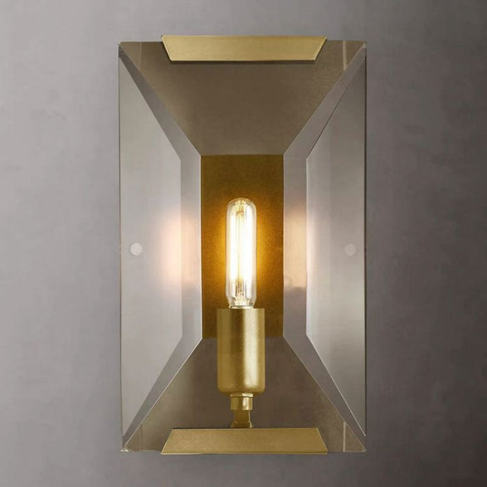 Hawsan Multicurve Crystal Wall Sconce