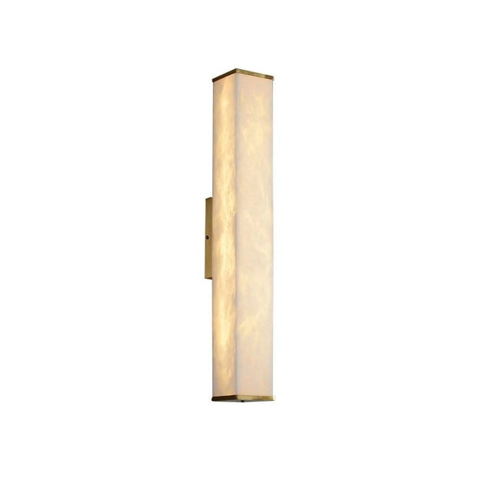 Cuboid Alabaster Wall Light