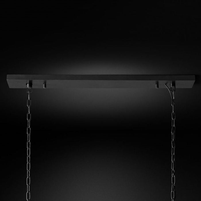 Zella Single Layer Rectangular Chandelier