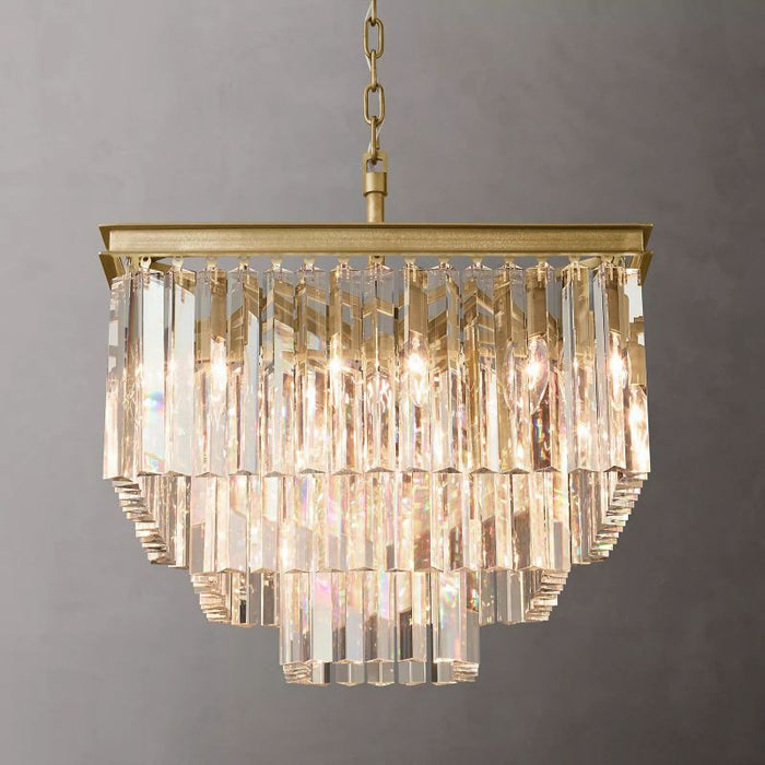 Zella Square Chandelier 22"