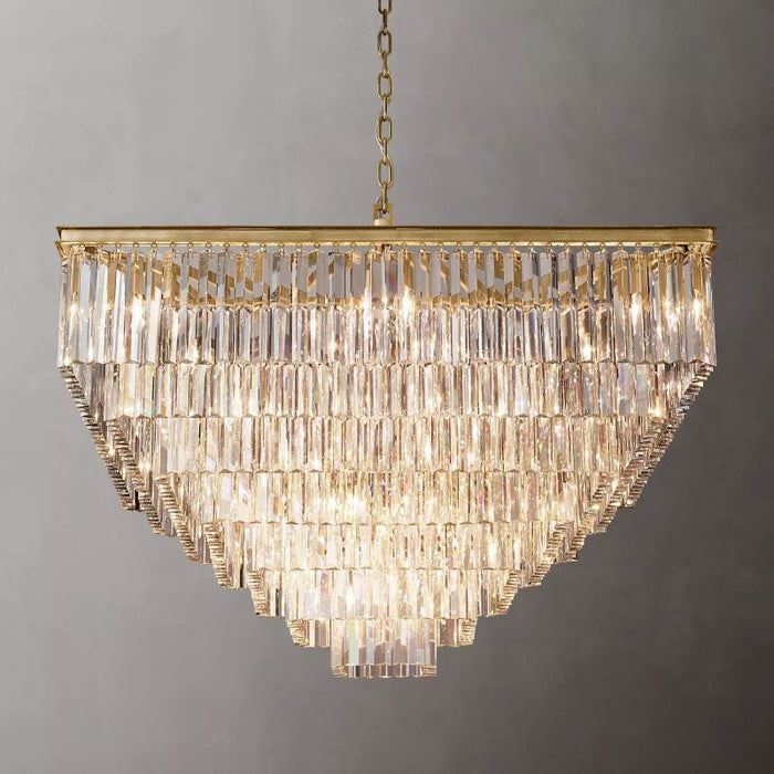 Zella Square Chandelier 47"