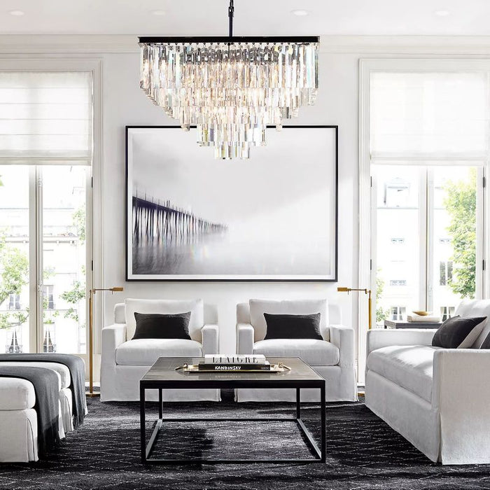 Zella Square Chandelier 47"