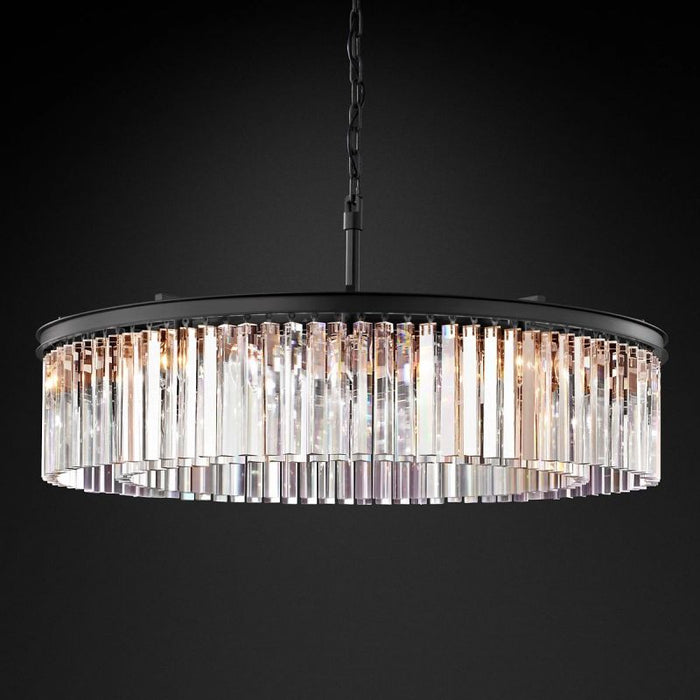 Zella Single Layer Round Chandelier