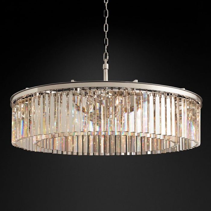 Zella Single Layer Round Chandelier