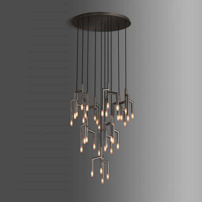 Florai 10 Light Cirular Chandelier