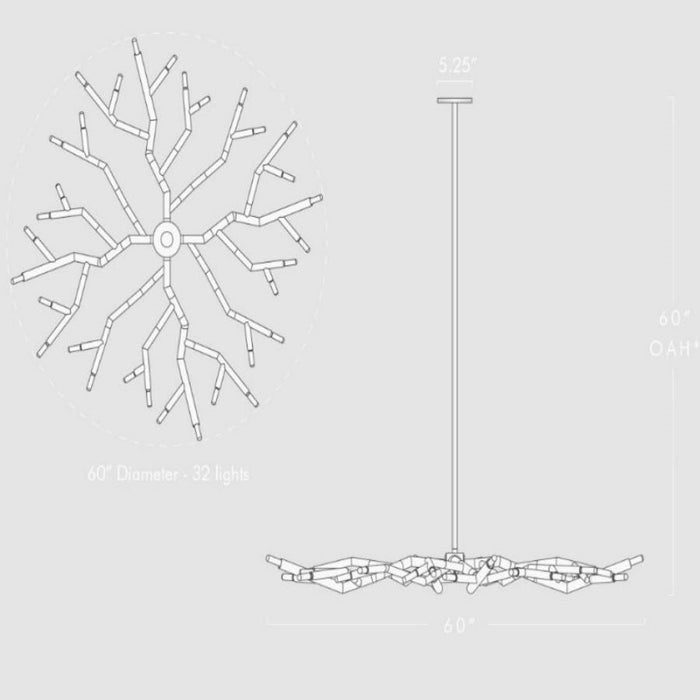 Florai Circular Chandelier