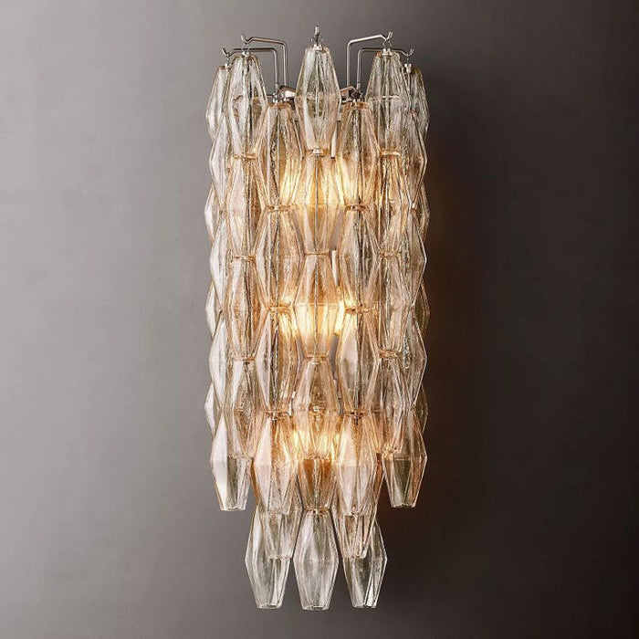 Rivelyn Crystal Wall Sconce 19“H, 30“H