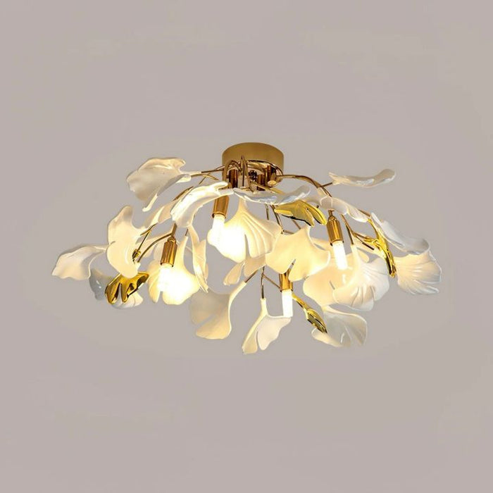 Gingko Ceramic Ceiling Lamp