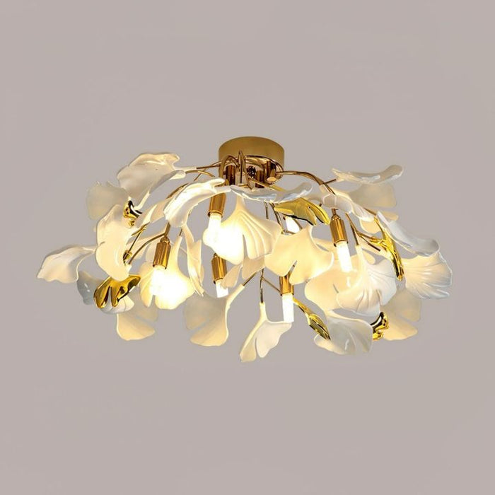 Gingko Ceramic Ceiling Lamp