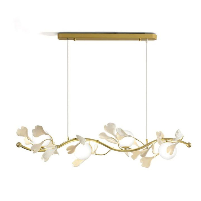 Urban Chic Gingko Linear Glass Chandelier