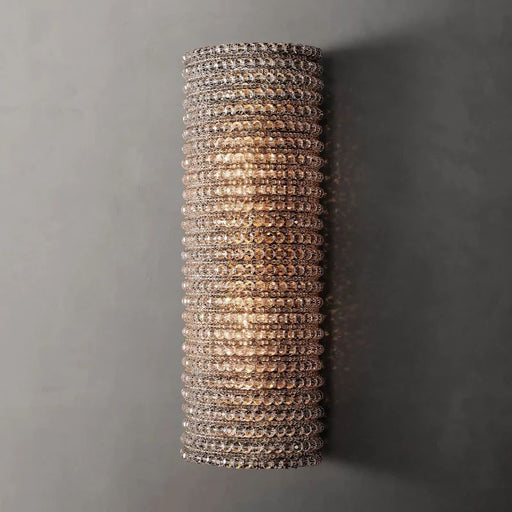 Halo Crystal Bedroom Wall Sconce