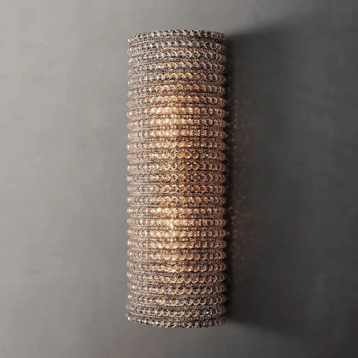 Halo Crystal Bedroom Wall Sconce