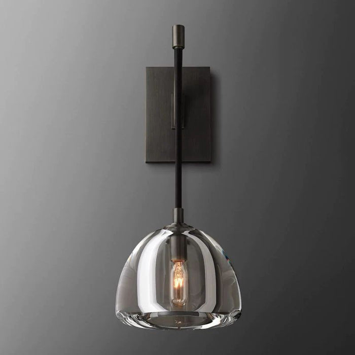 Hemispherical Bedroom Sconce