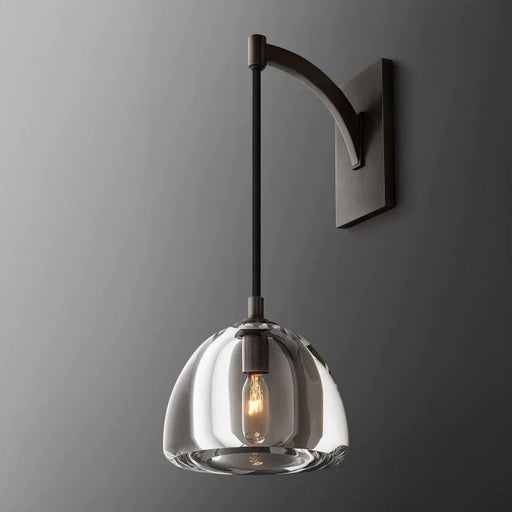 Hemispherical Bedroom Sconce