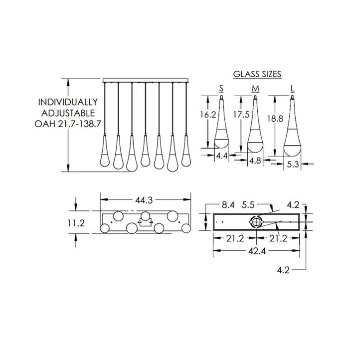 Dolores Linear Chandelier