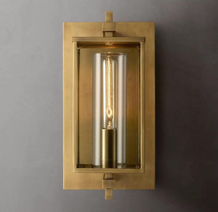 Pantern Series Outdoor Short Wall Sconce