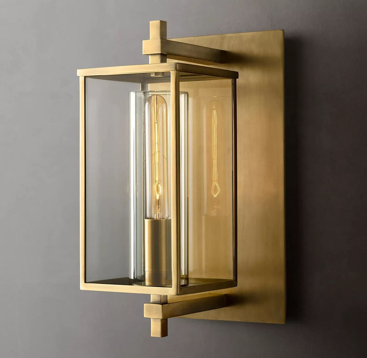 Pantern Series Outdoor Short Wall Sconce