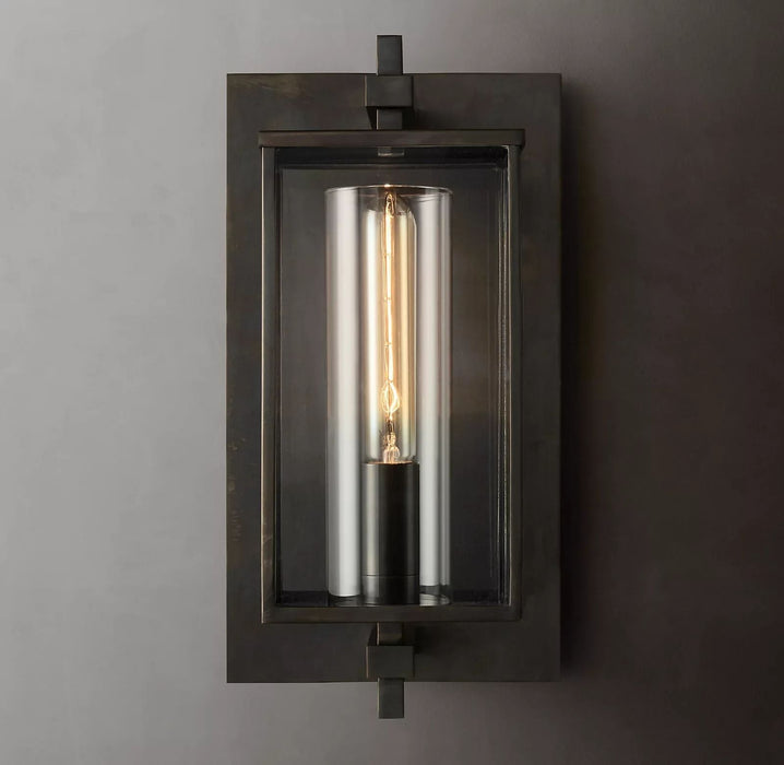 Pantern Series Outdoor Short Wall Sconce