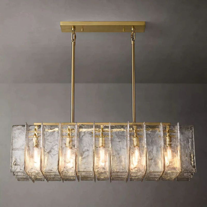 Cattica Rectangular Chandelier 49"