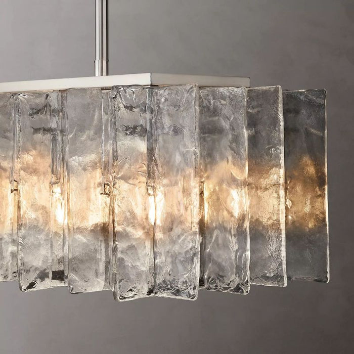 Cattica Rectangular Chandelier 49"
