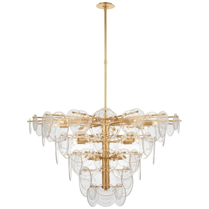 Lailour Extra Large Glass Chandelier