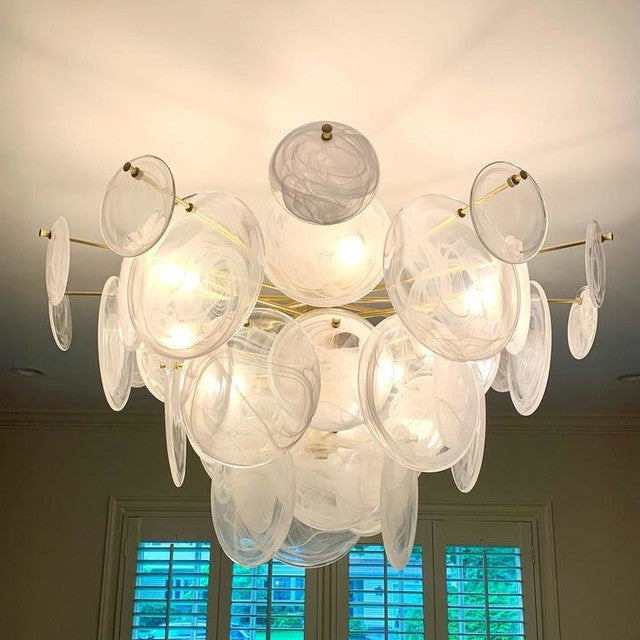 Lailour Large Glass Chandelier