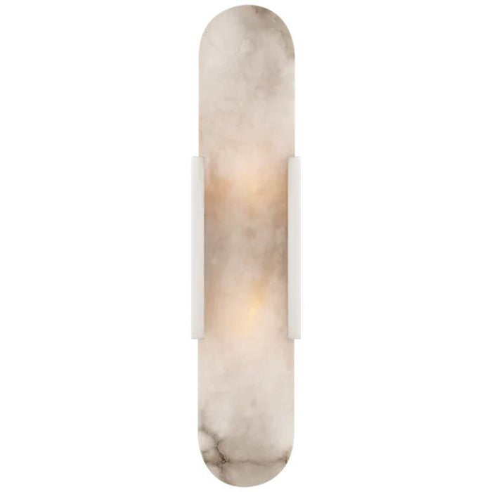 Lowell Melange Elongated Alabaster Wall Sconce 28''