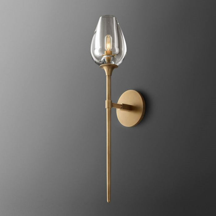 Tulip Glass Grand Wall Sconce