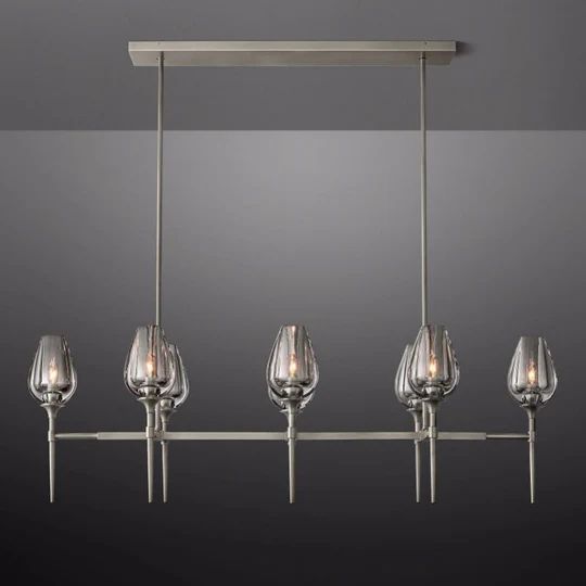 Tulip Series Glass Chandelier