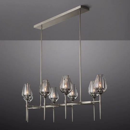 Tulip Series Glass Chandelier