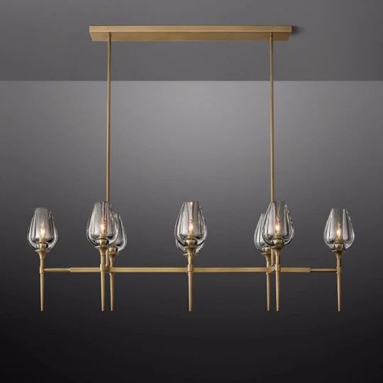 Tulip Series Glass Chandelier