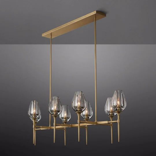 Tulip Series Glass Chandelier