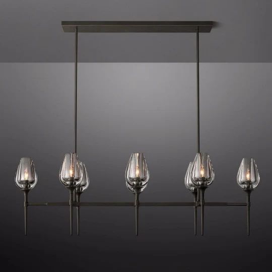 Tulip Series Glass Chandelier