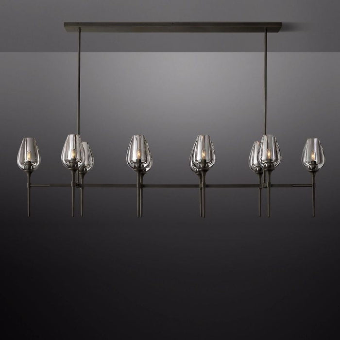 Tulip Series Glass Chandelier