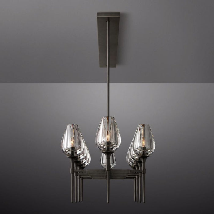 Tulip Series Glass Chandelier