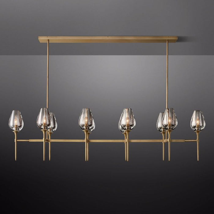 Tulip Series Glass Chandelier